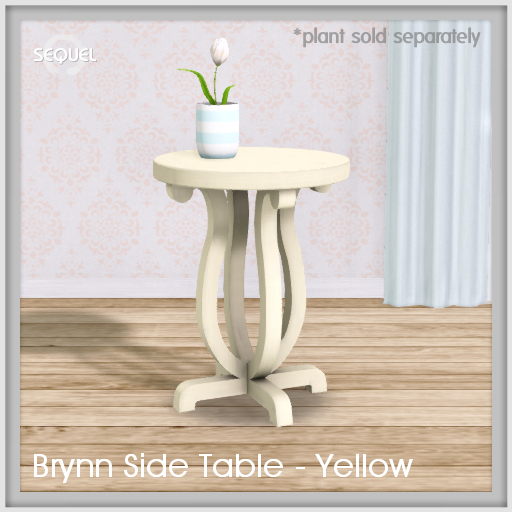 Sequel - Brynn Side Table - Yellow