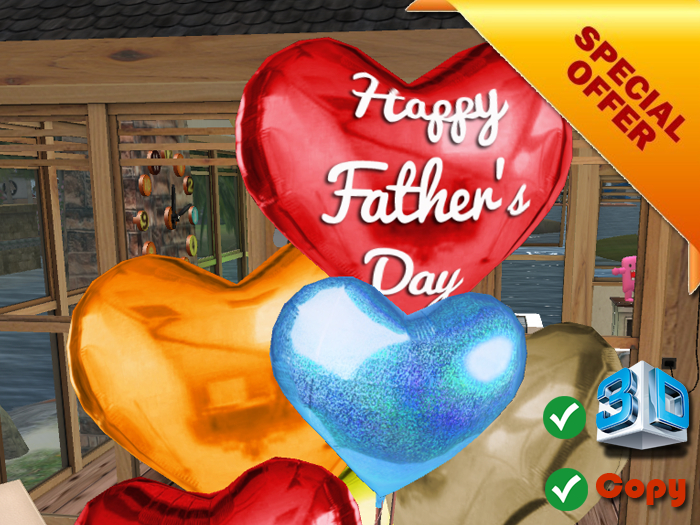 :TWF: Balloons Happy Fathers's Day
