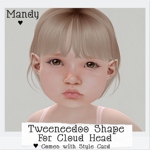 Mandy Shape for Tweeneedoo Cloud Head