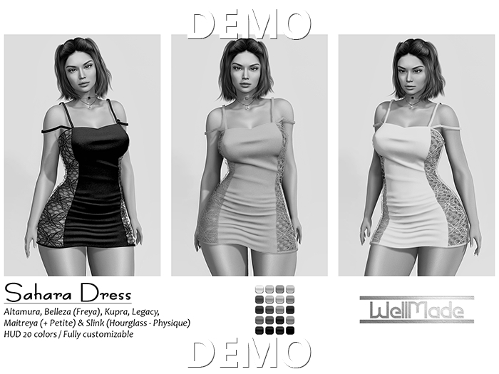 [WellMade] Sahara Dress DEMO