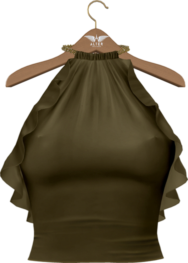 ::ALTER:: Tanjee halter top / Khaki