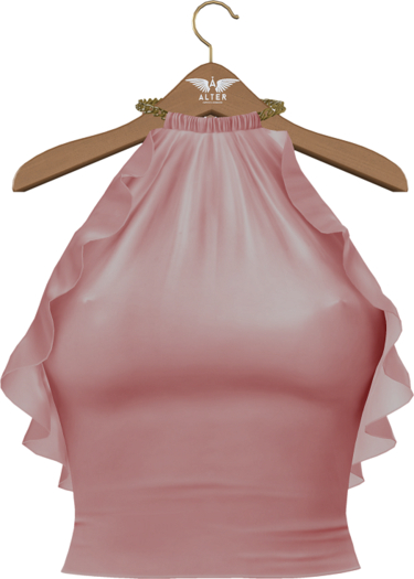 ::ALTER:: Tanjee halter top / Pink