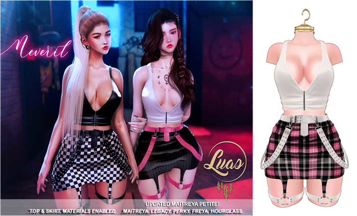 Luas Neveril White & Pink