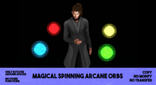 MAGICAL SPINNING ARCANE ORBS 