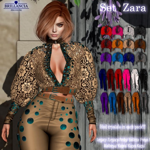 BRILLANCIA - Set  Zara FULL PACK