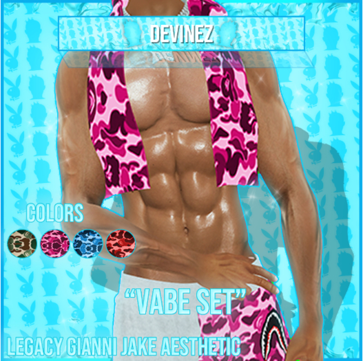 DEVINEZ " VABE Set. PINK (Add to unpack)
