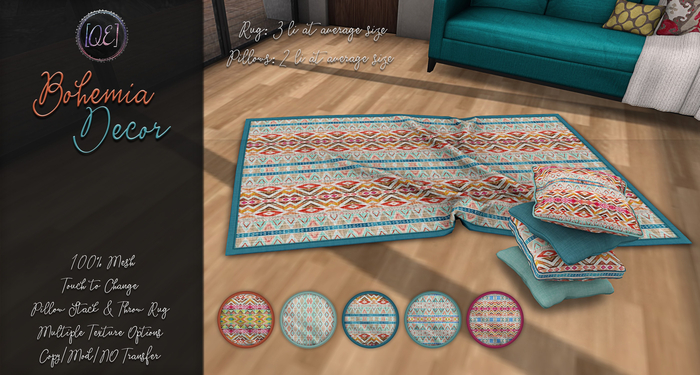 [QE Home] Bohemia Decor Set