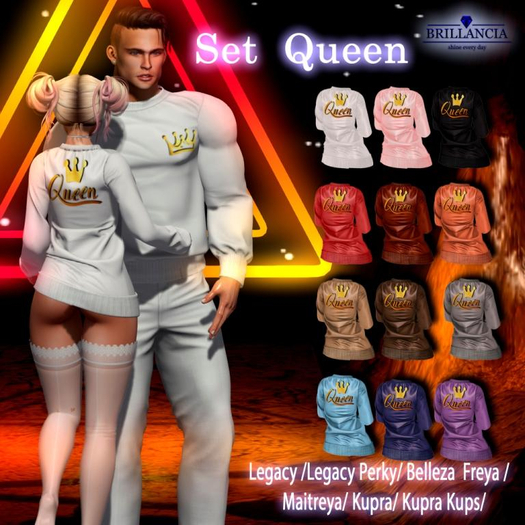 BRILLANCIA - Set Queen FULL PACK