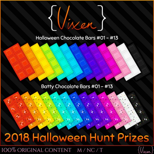 {Vixen} - Halloween Chocolate Bar - { #02 Jack }