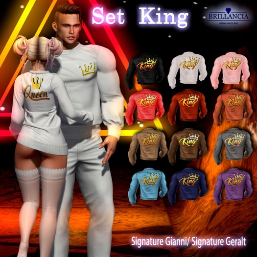 BRILLANCIA  BOY - Set King FULL PACK