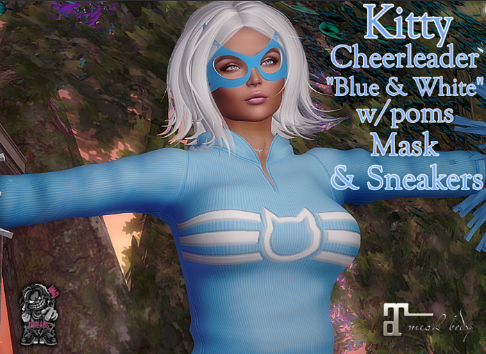 [MAD] Kitty Cheerleader Blue