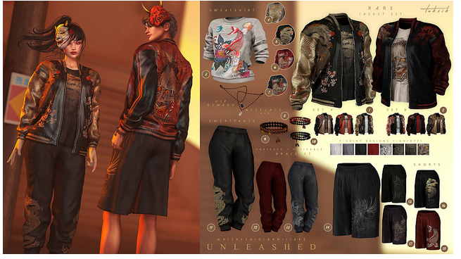 6. toksik - Unleashed Sweatshirt (Gianni) COMMON