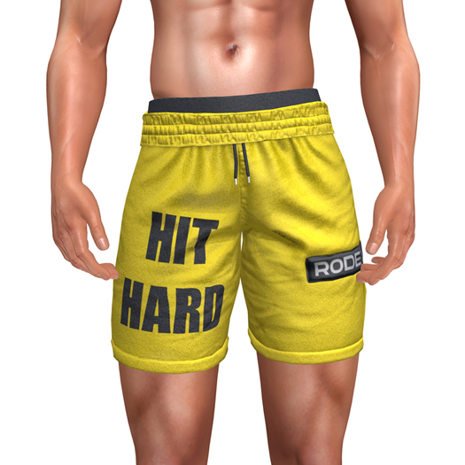 RODEX: Boxeo Shorts Yellow