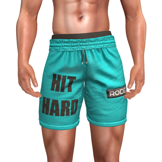 RODEX: Boxeo Shorts Turquoise