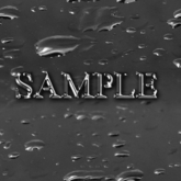 Zoy Texture [ Water Drop 03 ] Seamless - Dark Gray