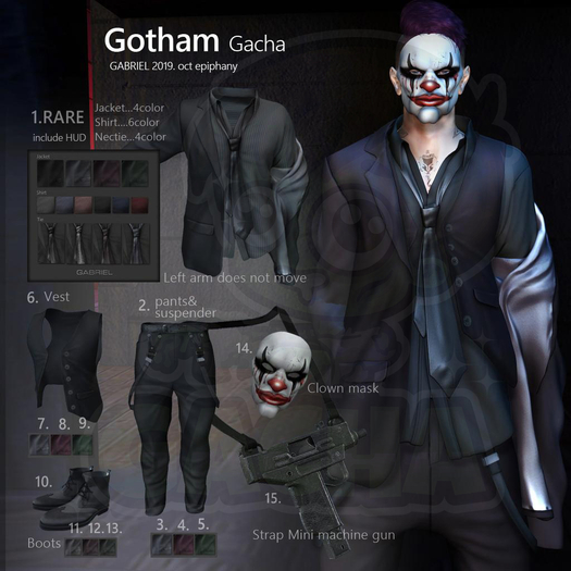 .::GB:: Gabriel Gotham - (Male) - FATPACK - Boxed