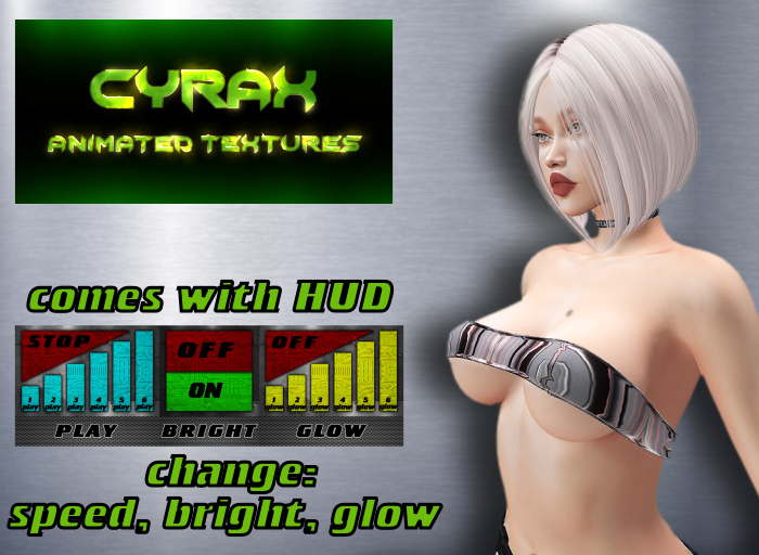 Top for Belleza,Slink-Animated Texture-Model B3 T11