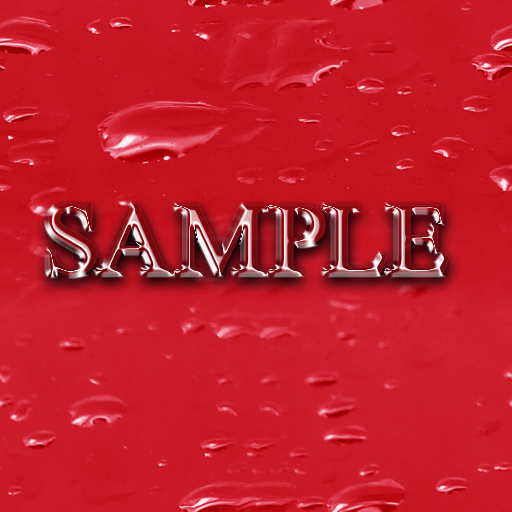 Zoy Texture [ Water Drop 03 ] Seamless - Red