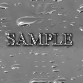 Zoy Texture [ Water Drop 03 ] Seamless - Gray