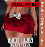 0859 ~LEGEND~ FP 246 SKIRT WITH BOW [ INITHIUM KUPRA]