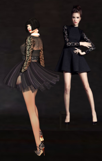Adl Alta Moda Coco Little Black Dress