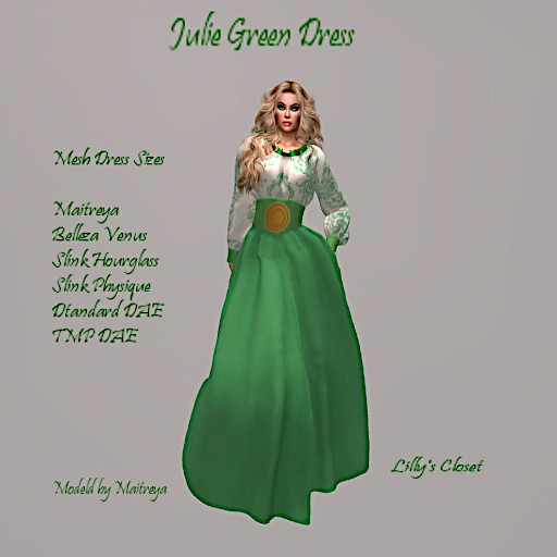 Julie Green Dress