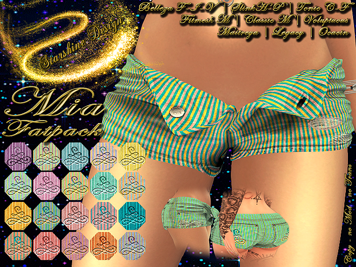 ~✯SD✯~ Mia Shorts [FATPACK]