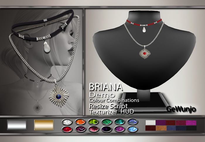 GeWunjo : BRIANA necklace DEMO