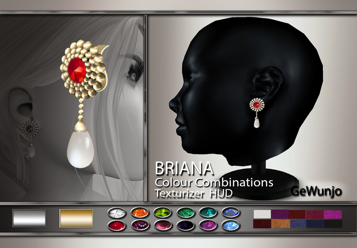 GeWunjo : BRIANA earrings