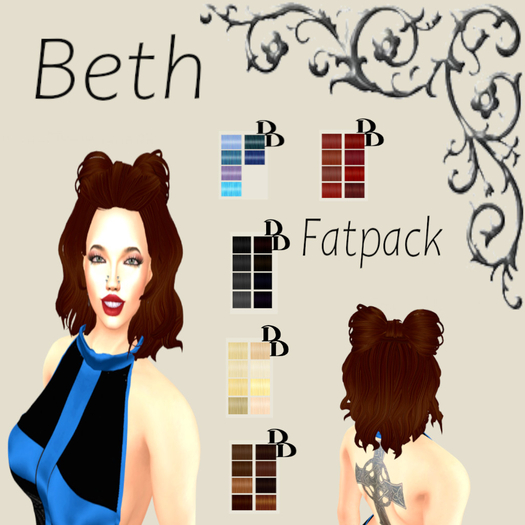 DD Beth Hair Fatpack  (add)
