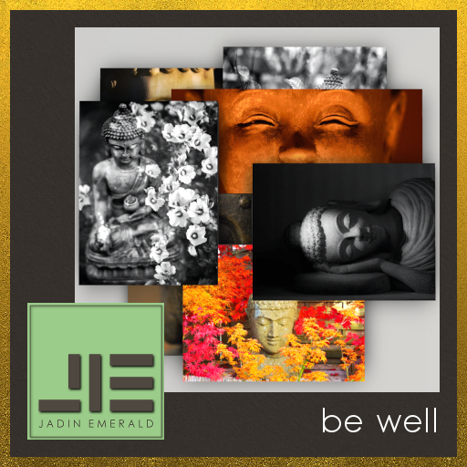 Modern Wall Art (Peaceful Buddhas), Buddha Fatpack, 20 All-Mesh Artistic Wall Photos - C/M (Wear to Unpack)