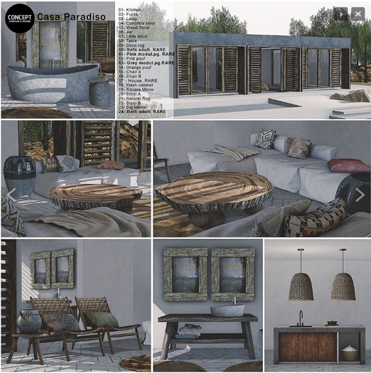 CONCEPT} *07. CASA PARADISO. Little Table
