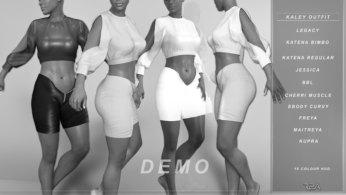 R2A- KALEY OUTFIT DEMO