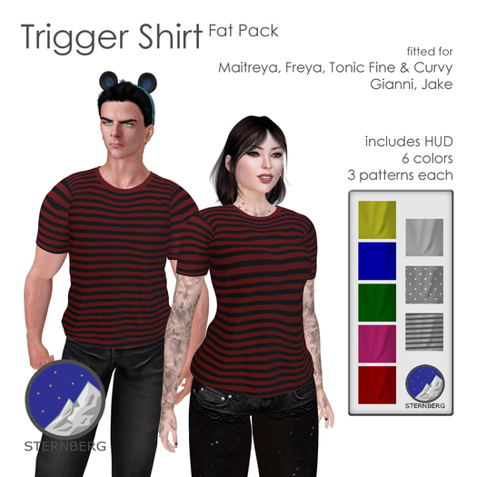 STERNBERG - Trigger Shirt Fat Pack