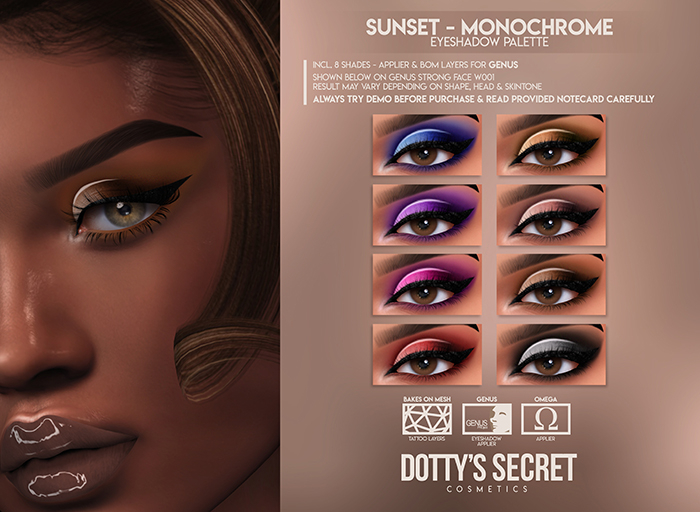 Dotty's Secret - Sunset [MONOCHROME] - Eyeshadow [GENUS]