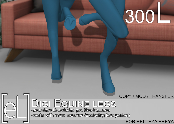 [eL] Digi Legs Equine for Belleza Freya