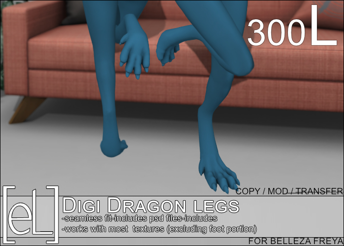 [eL] Digi Legs Dragon for Belleza Freya