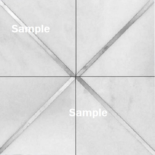 Patterned White Marble & Silver Floor Tile Texture Seamless CMT