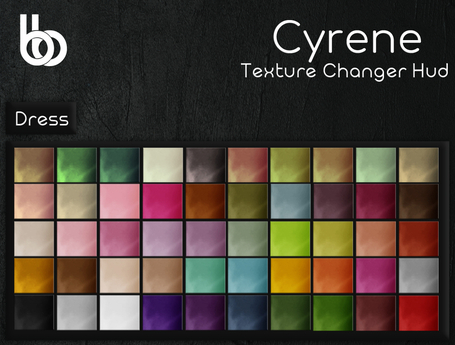 Second Life Marketplace - Bens Boutique - Cyrene Dress - 50 COLOR Hud ...