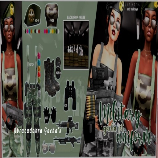 .Unicorn.Military #RARE