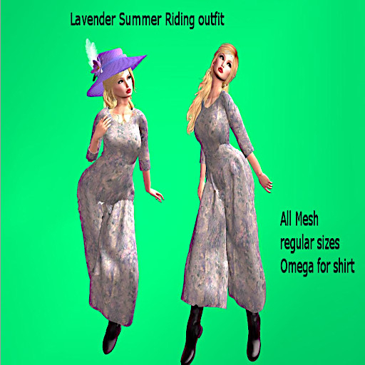 Summer Lavender Riding