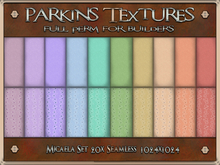 Parkins Textures - Micaela Set - 20x Full Perm Seamless 1024 - Fabric, Clothing, Pattern, Floral, Flower, Spring, Summer