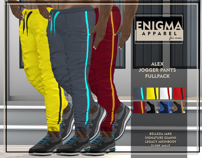 [EN] Alex Jogger Pants FULLPACK