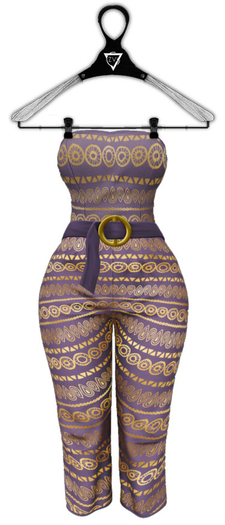 ZVI. Evinus Jumpsuit & Belt - Boho1 