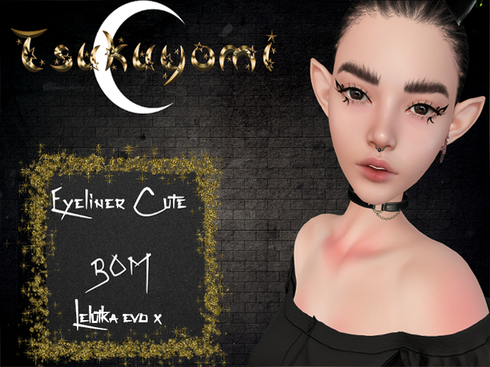 [Tsukuyomi] Eyeliner Cute (Tattoo)