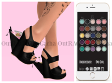 REIGN.- Undercover Wedges Megan (BAD GIRL)- Maitreya