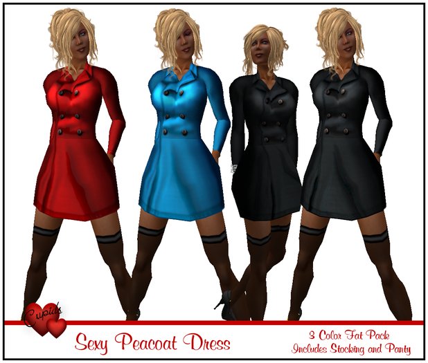 Fat Pack Peacoat Dresses