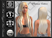 AD Mesh Rigged Hair Daniela Platinum Edition