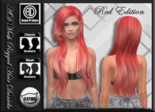 AD Mesh Rigged Hair Daniela Red Edition