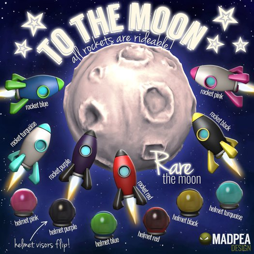 MadPea To the Moon - Rocket Red